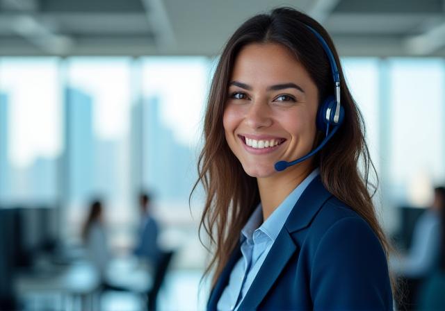 فريق خدمة عملاء كايستون تليكوم في المنامة